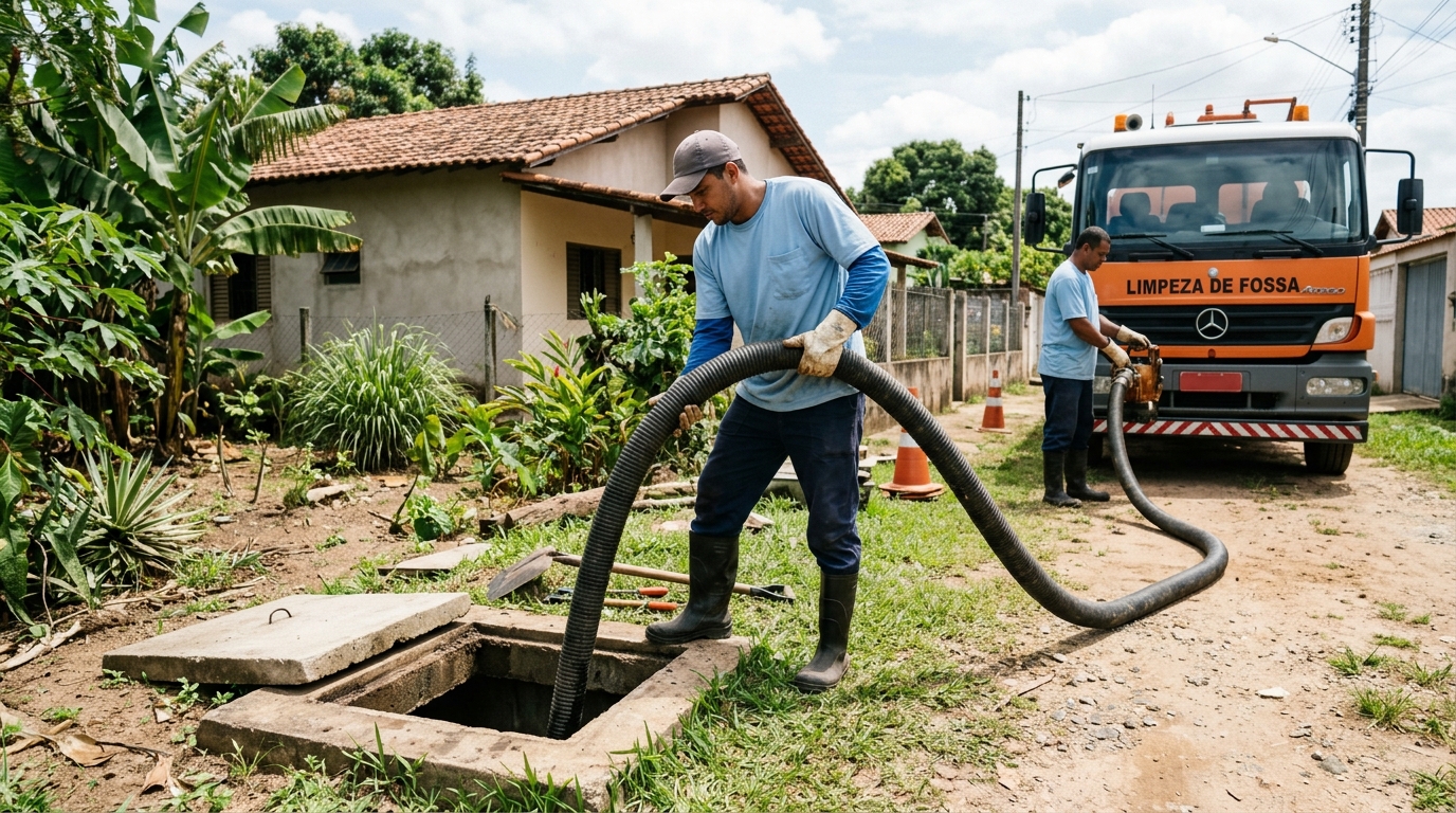 Desentupimento de Fossa em Piracicaba‑SP