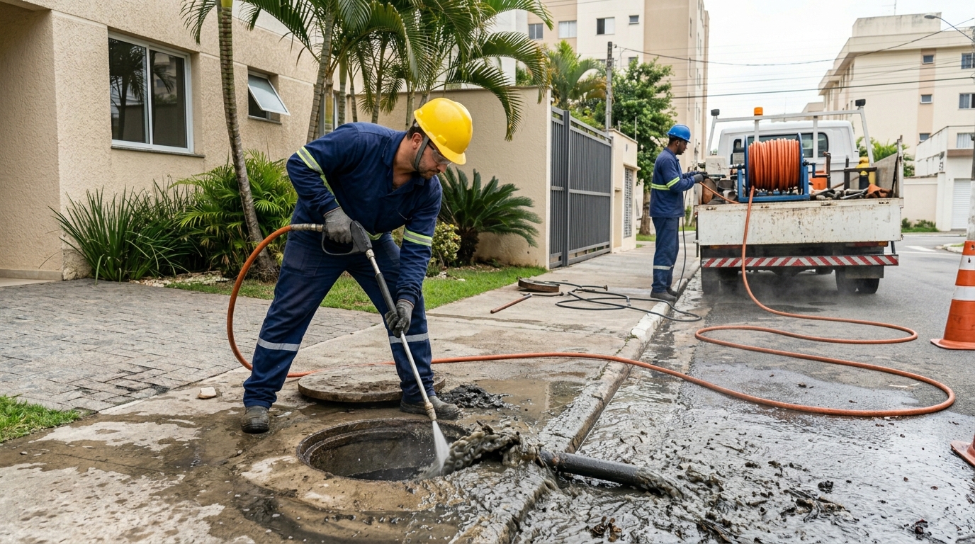 Hidrojateamento Industrial em Piracicaba‑SP